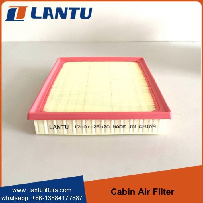 LANTU KOMATSU Cabin Air Filters 17801-25020 17801-F0050 PU Air Filter